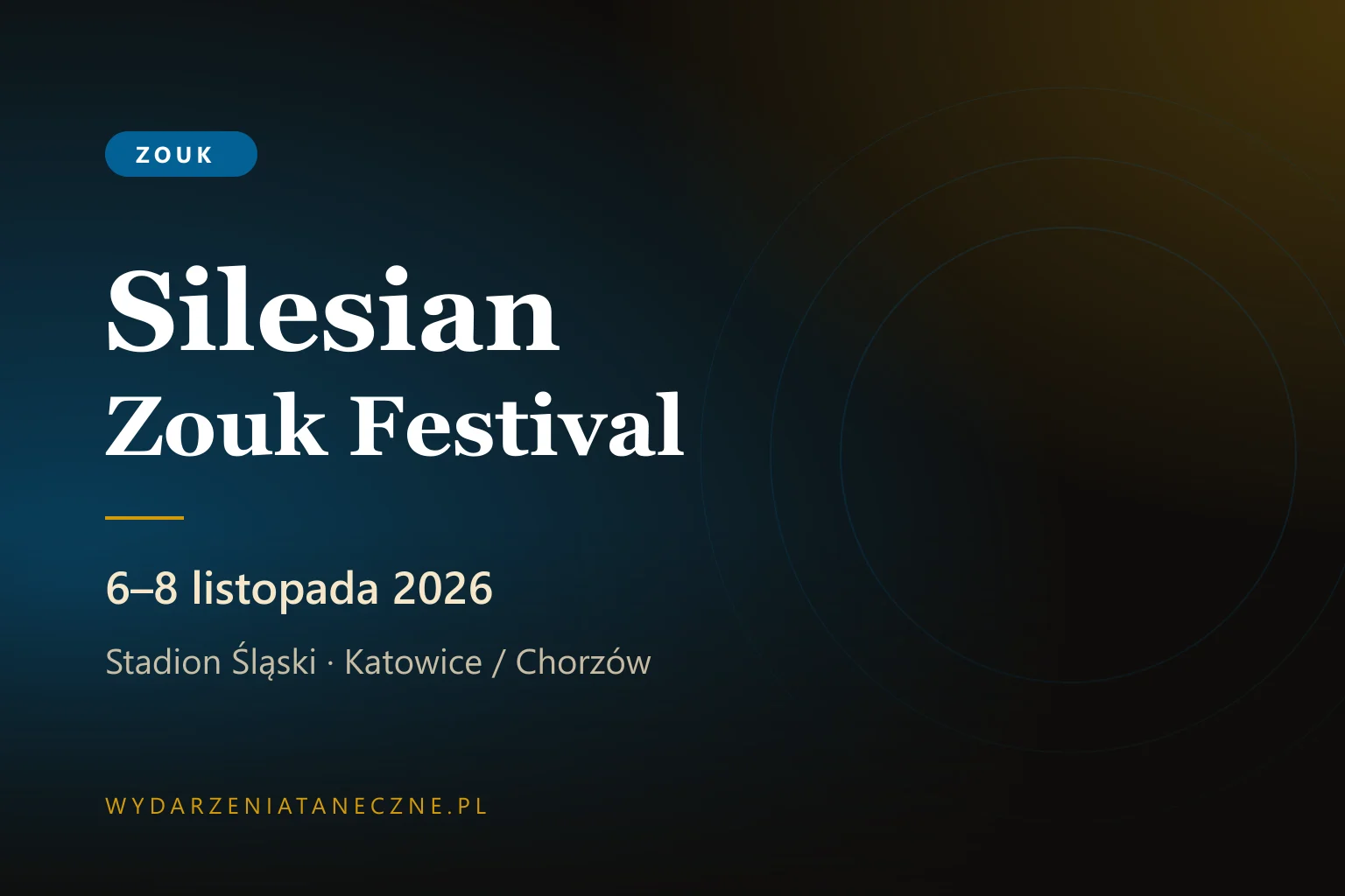 Silesian Zouk Festival 2026 — Katowice